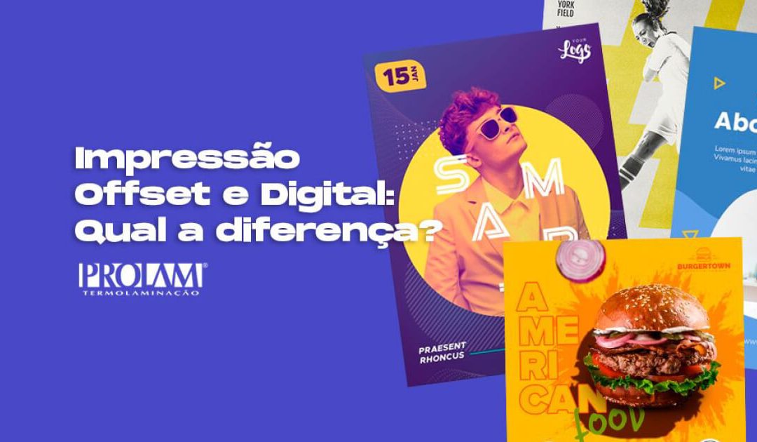 Impressão Offset e Digital: Qual a diferença?